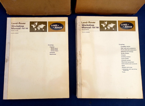Land rover workshop manual - land,