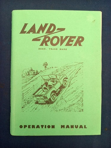 Land rover series - land, (1)