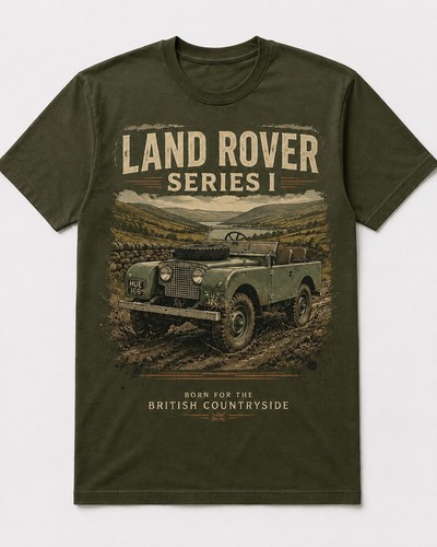 Land rover series t - rover, shirt