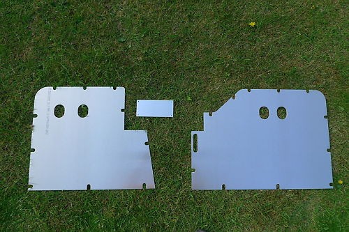 Floor plates panels 3mm thick - plates,