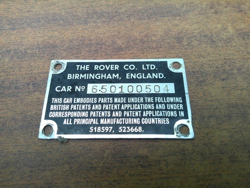 Genuine vintage 1956 land - genuine,